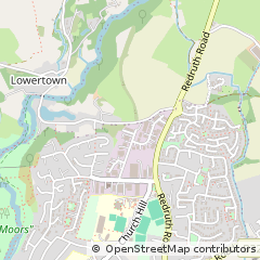 Map of Helston, Cornwall
