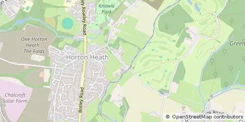 Map of Eastleigh