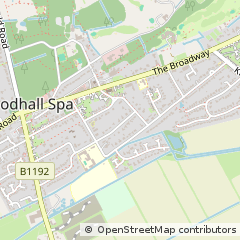 Map of Woodhall SPA, Lincolnshire