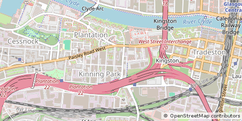 Map of Glasgow