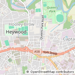 Map of Heywood, Greater Manchester