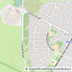 Map of Southport, Merseyside