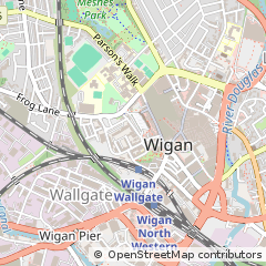 Map of Wigan
