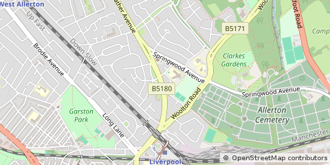 Map of Liverpool