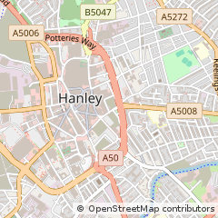 Map of Stoke-on-Trent