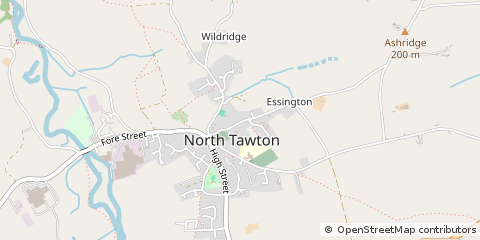 Map of Cullompton