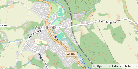 Map of Sheffield