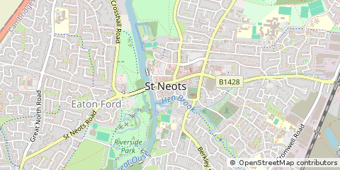 Map of ST. Neots