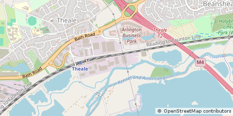 Map of Reading, Berkshire