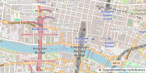 Map of Glasgow