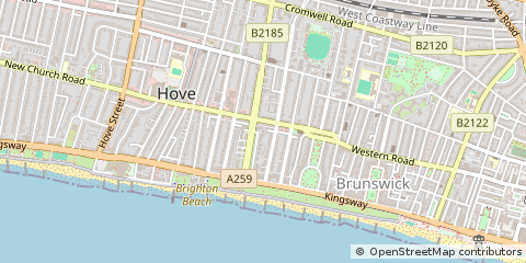 Map of Hove