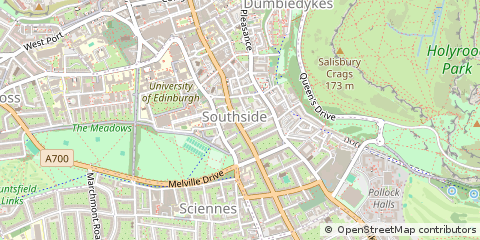 Map of Edinburgh