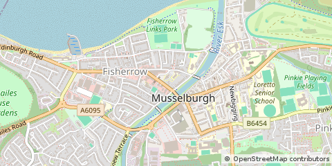 Map of Midlothian