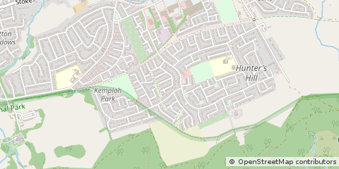 Map of Guisborough, Cleveland