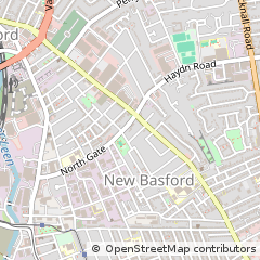 Map of Nottingham