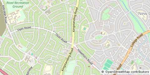 Map of Birmingham