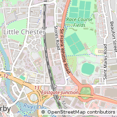 Map of Derby