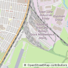 Map of Eastleigh