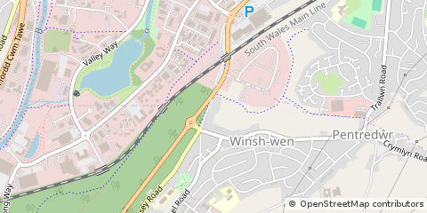 Map of Swansea
