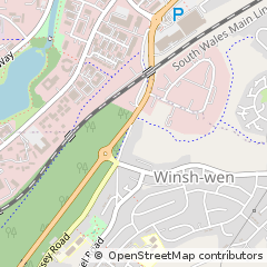 Map of Swansea