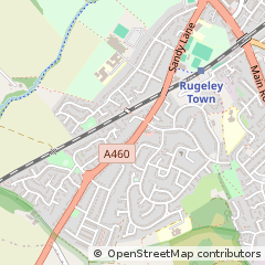 Map of Rugeley