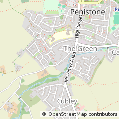 Map of Sheffield, South Yorkshire