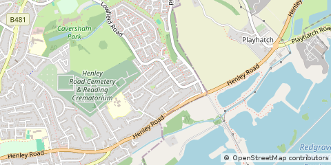 Map of Reading