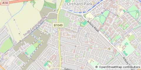 Map of Cambridge