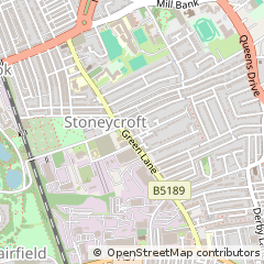 Map of Liverpool, Merseyside