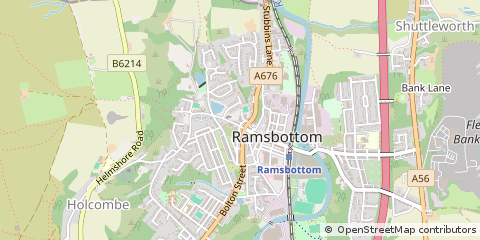 Map of Bury