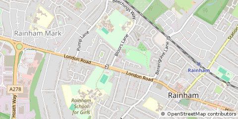 Map of Kent