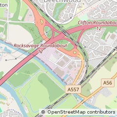 Map of Runcorn, Cheshire
