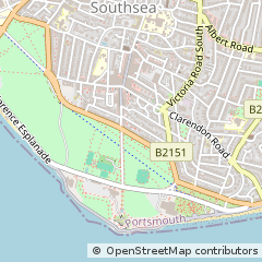 Map of Southsea