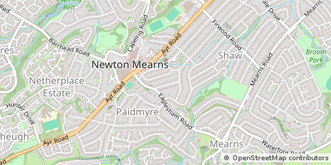 Map of Glasgow