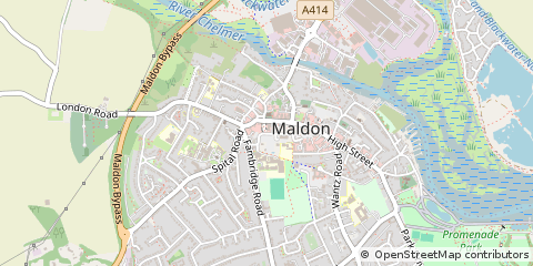 Map of Maldon