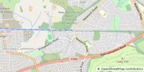 Map of Manchester