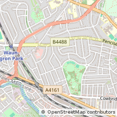 Map of Cardiff