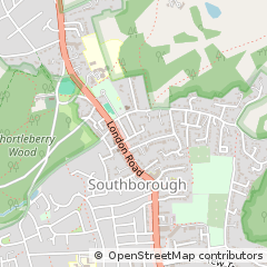 Map of Southborough Tunbridge Wells, Kent