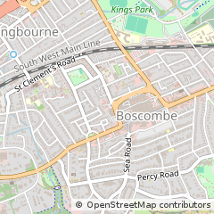 Map of Bournemouth