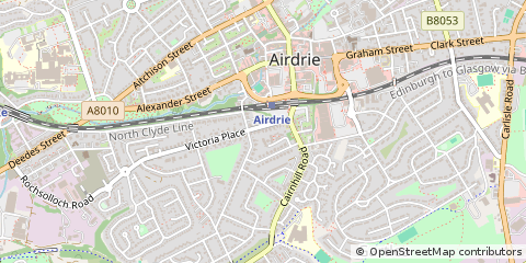 Map of Airdrie