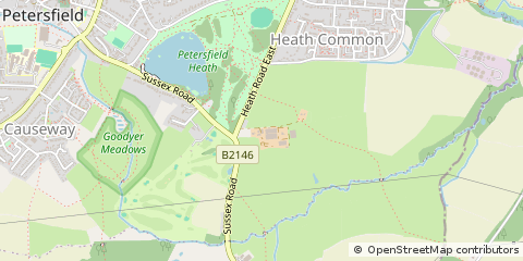Map of Petersfield, Hampshire