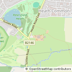 Map of Petersfield, Hampshire
