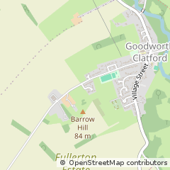 Map of Andover, Hampshire
