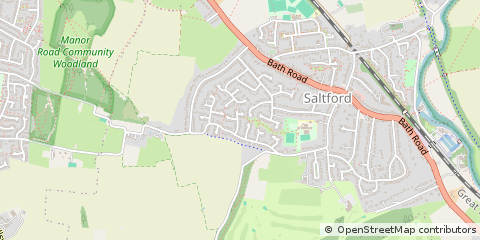 Map of Bristol, Avon