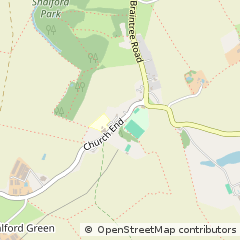 Map of Braintree, Essex