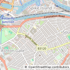 Map of Bristol