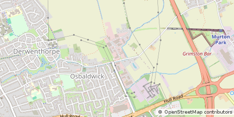 Map of York, North Yorkshire