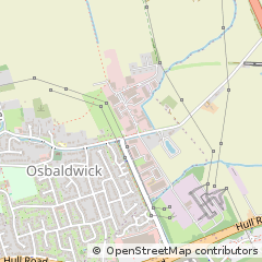 Map of York, North Yorkshire