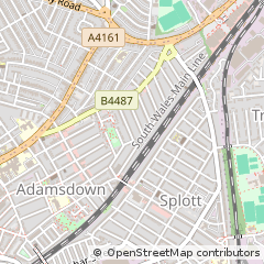 Map of Cardiff