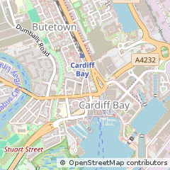 Map of Cardiff